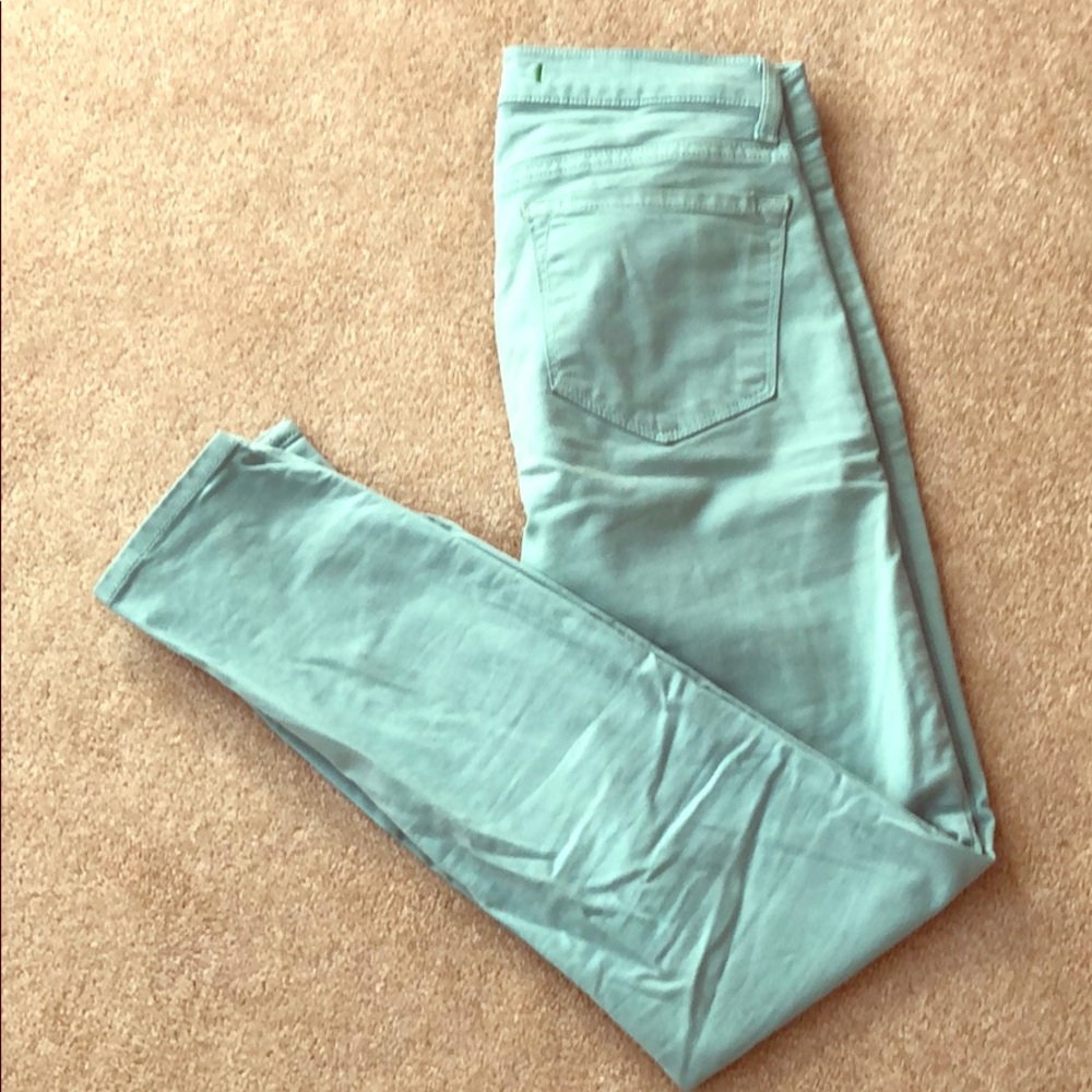 Mint color J Brand Jeans